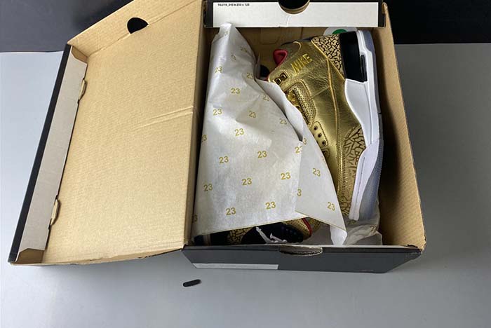 Air Jordan 3 Retro Luxury Gold AJ3-933512
