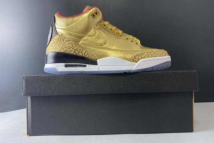Air Jordan 3 Retro Luxury Gold AJ3-933512