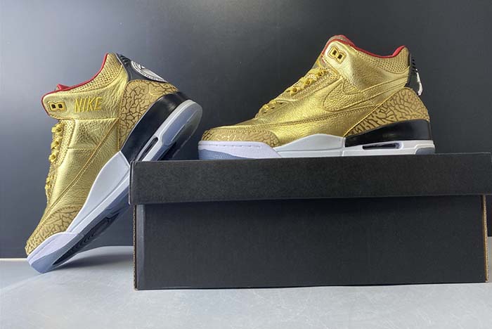 Air Jordan 3 Retro Luxury Gold AJ3-933512