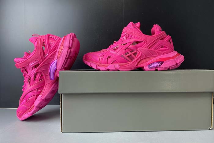 Ba*len*cia*ga track 2 sneakers "pink colour/purple" 568615 w2fc1 5845