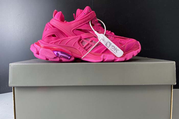 Ba*len*cia*ga track 2 sneakers "pink colour/purple" 568615 w2fc1 5845