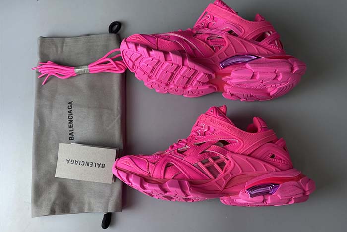 Ba*len*cia*ga track 2 sneakers "pink colour/purple" 568615 w2fc1 5845