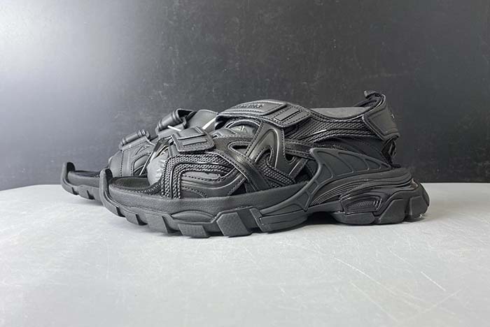 Ba*len*cia*ga track sandal ''triple black'' 617542 w2cc1 1000
