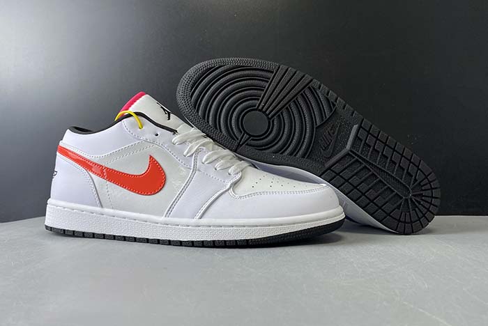 Nike Air Jordan 1 Low "White Multi-Color" CW7009-100