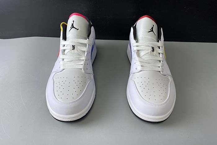 Nike Air Jordan 1 Low "White Multi-Color" CW7009-100