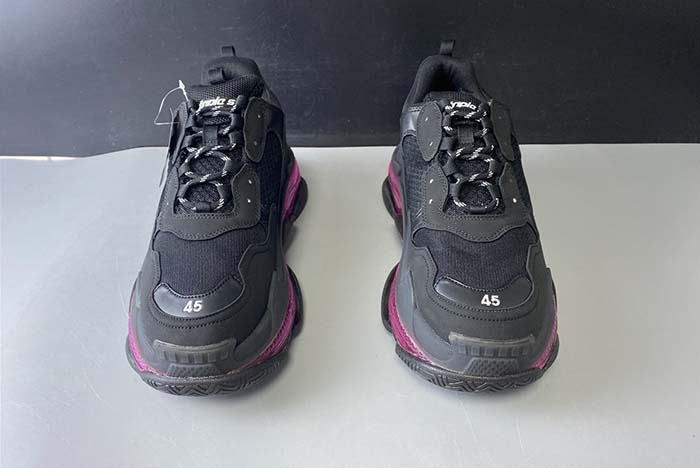 Ba*len*cia*ga triple s trainers clear sole black 541335 w09o1 9252