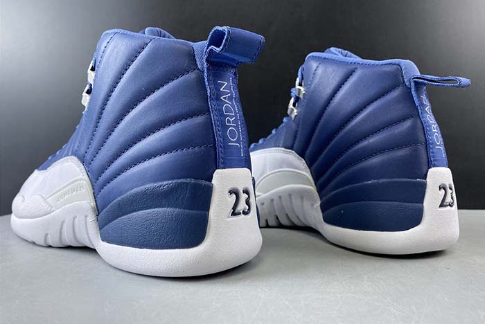 JORDAN 12 RETRO STONE BLUE - 130690-404