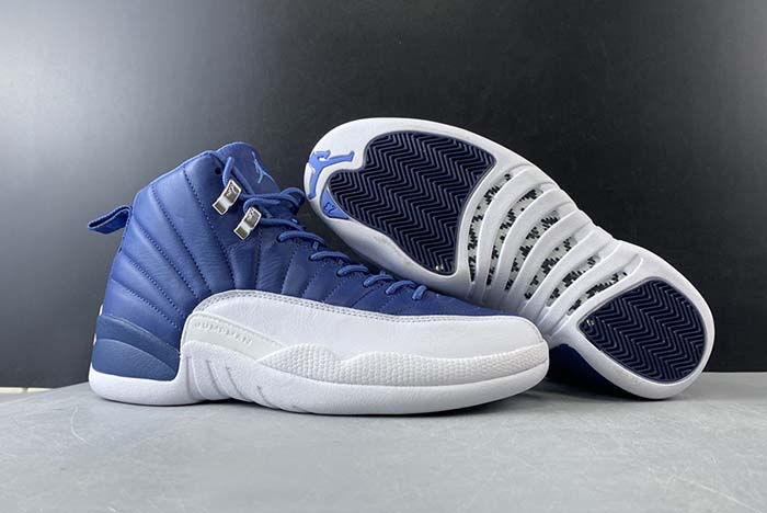 JORDAN 12 RETRO STONE BLUE - 130690-404