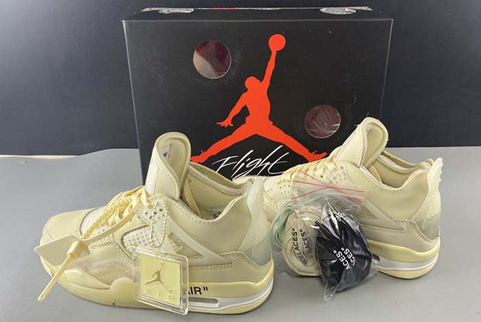 Air Jordan 4 RERO x Off-White AQ9129-002