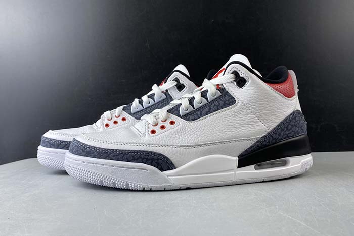 AIR JORDAN 3 RETRO DENIM SE ''FIRE RED'' - CZ6431-100