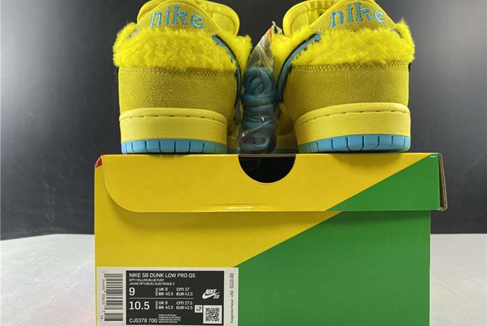 Grateful Dead x Nike SB Dunk Low“ Yellow Bear” CJ5378-700