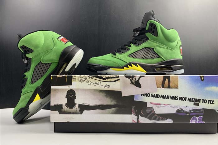 Air Jordan 5 “Oregon”  CK6631-307 NEW VERSION