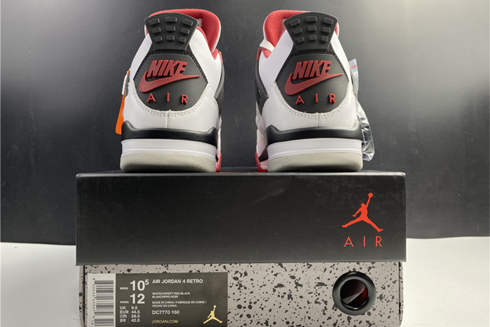 Air Jordan 4 “Fire Red”  DC7770-160