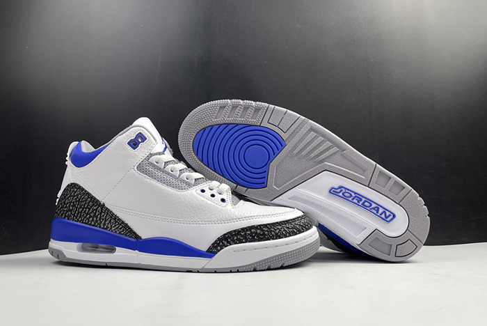Air Jordan Retro 3 Racer Blue CT8532-145