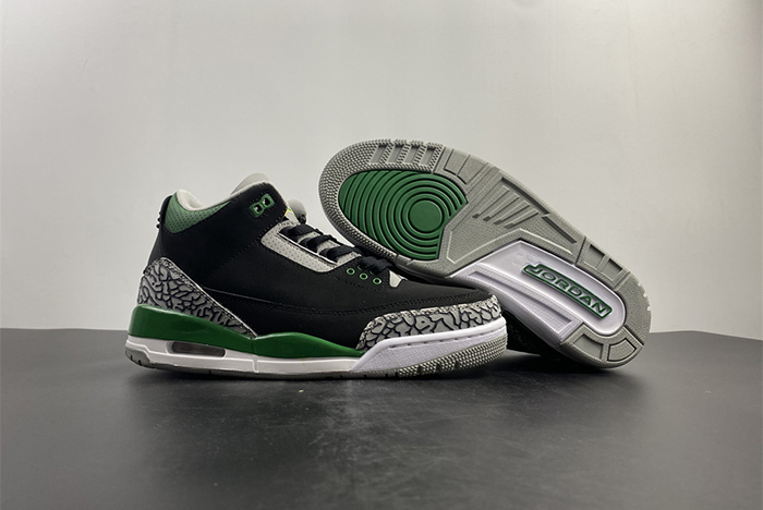 Air Jordan 3  Pine Green” CT8532-030