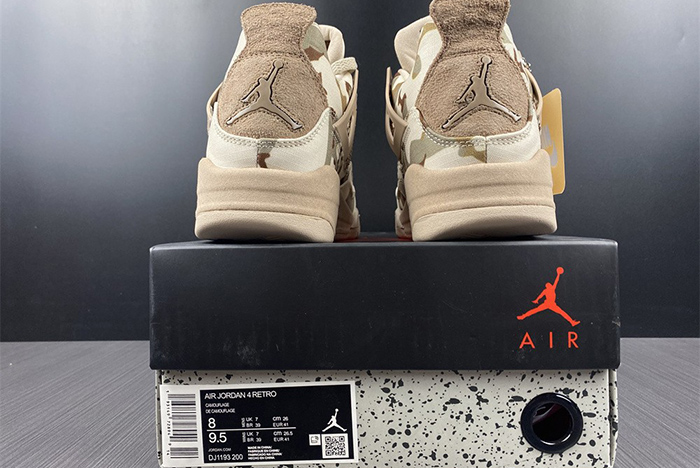 Aleali May x Air Jordan 4 “Camo”  DJ1193-200