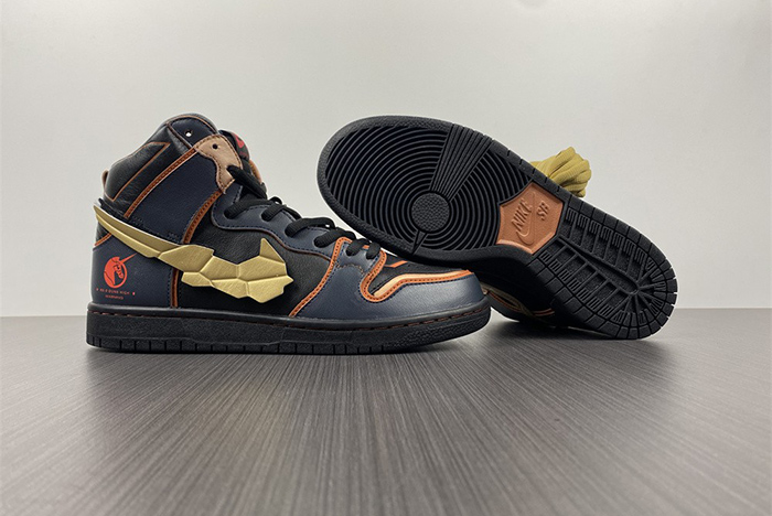 Gundam x Nike SB Dunk High DH7717-400