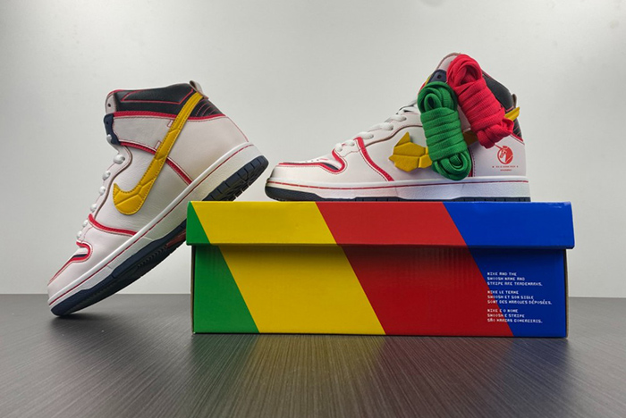 Gundam x Nike SB Dunk High DH7717-100