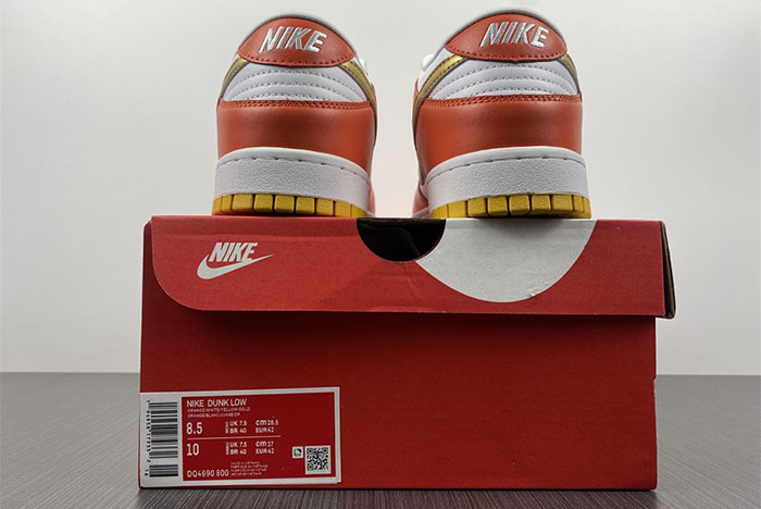 Nike Dunk Low “Golden Orange” DQ4690-800