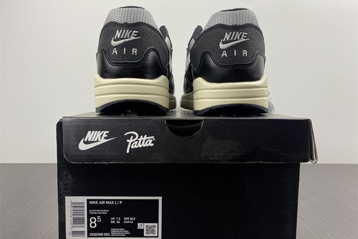 Nike Air Max 1 Patta Waves Black DQ0299-001