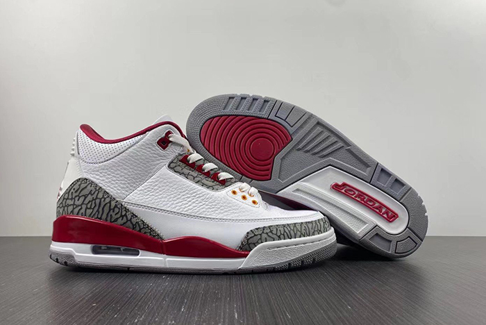 Air Jordan 3 “Cardinal Red” CT8532-126