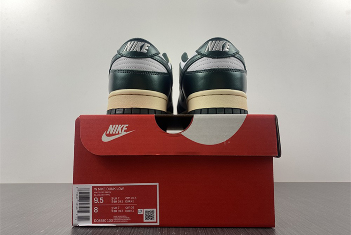 Nike Dunk Low “Vintage Green” DQ8580-100