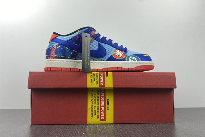 NIKE Dunk Low Firecracker DH4966-446