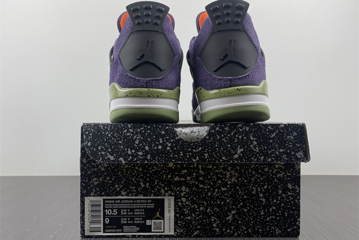 Air Jordan 4 WMNS “Canyon Purple” AQ9129-500