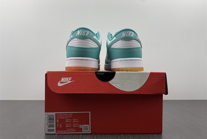 Nike Dunk Low “Turquoise and Orange” DV2190-100