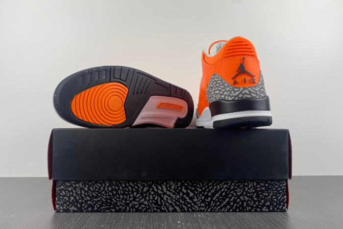 Air Jordan 3 Retro "Orange" AJ3  CT8532-801