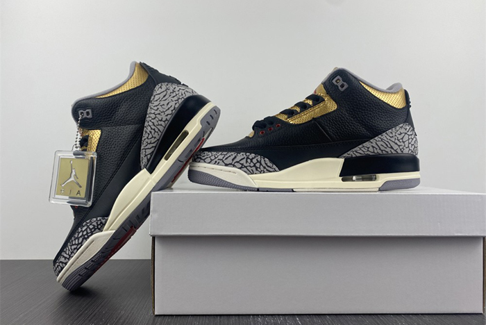 Air Jordan 3 WMNS “Black Gold” CK9246-067