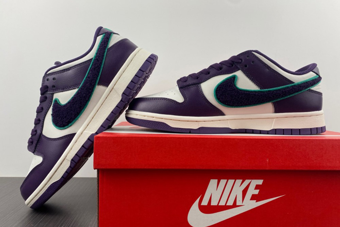 Nike Dunk Low “Chenille Swoosh” DQ7683-100