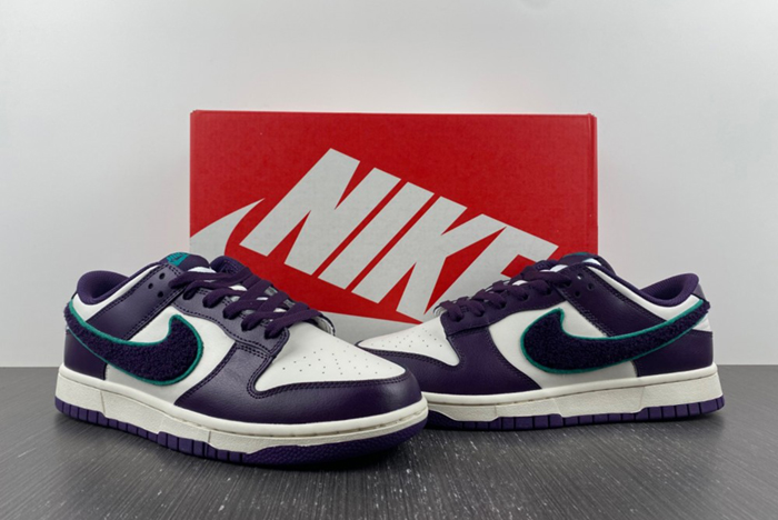 Nike Dunk Low “Chenille Swoosh” DQ7683-100