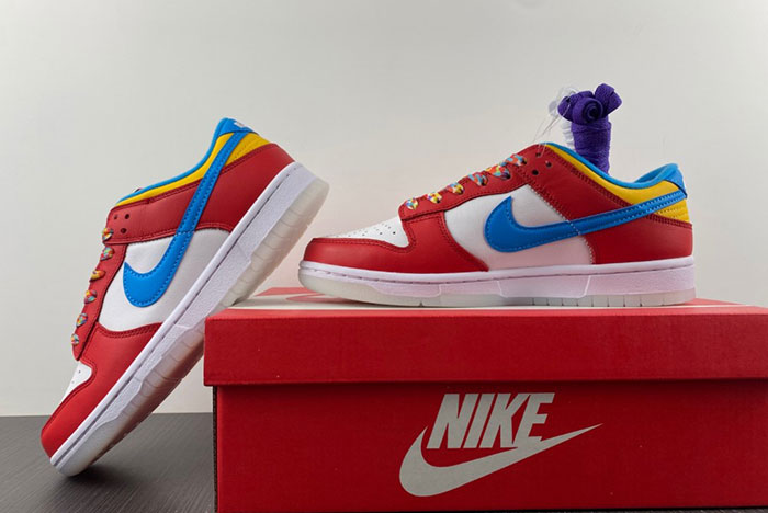 LeBron James x Nike Dunk Low “Fruity Pebbles” DH8009-600