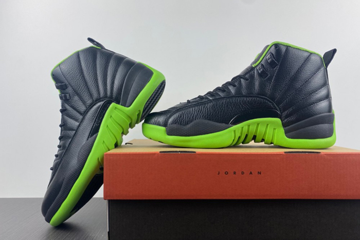 Air Jordan 12 Black Green