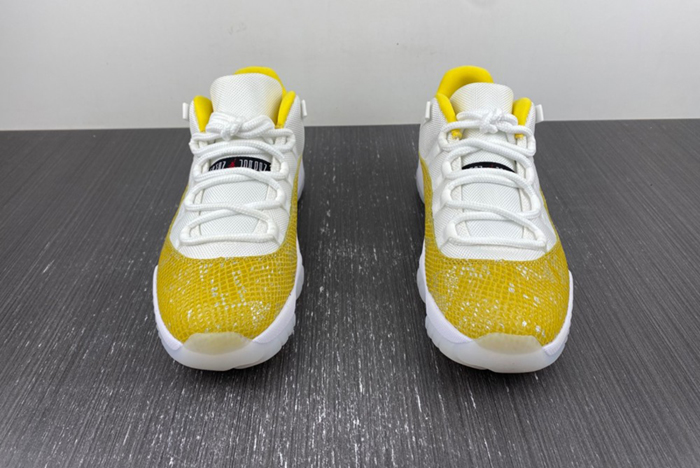 Air Jordan 11 Low WMNS “Yellow Snakeskin” AH7860-107