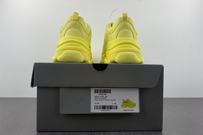 Ba*len*cia*ga triple s yellow 524039 w1fb5 2308