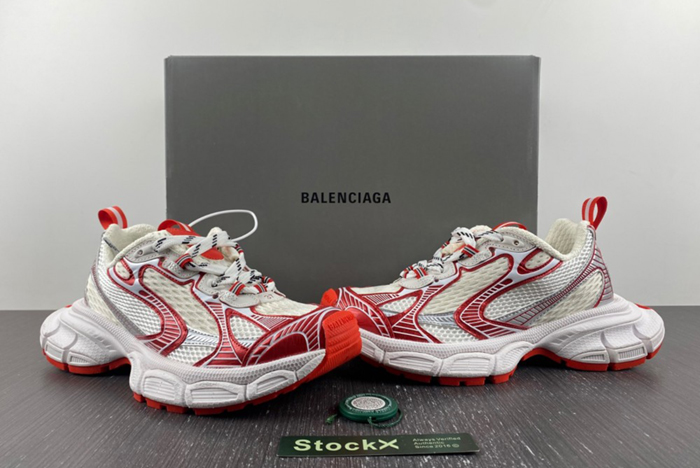 Ba*len*cia*ga -phantom sneaker white red w2rg3 1203
