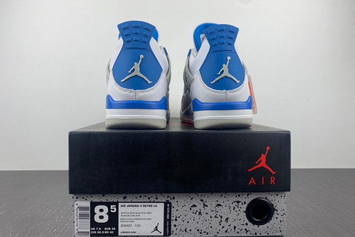 AJ4 AIR JORDAN 4 OG “MILITARY BLUE” 308497-105