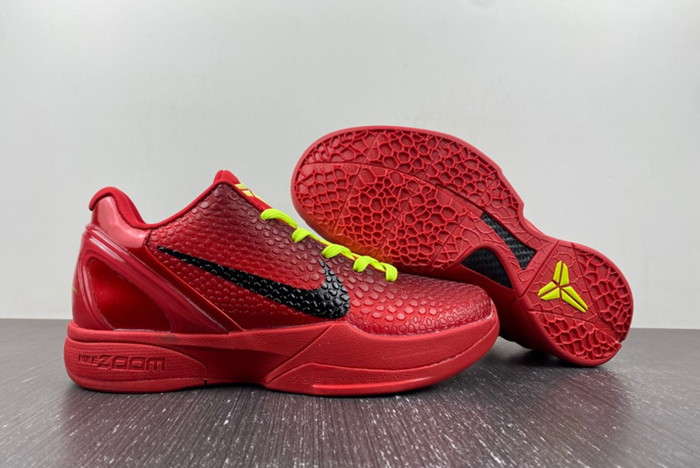 Nike Kobe 6 Protro “Reverse Grinch” FV4921-600