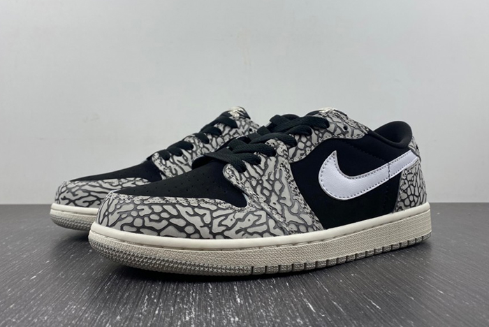 Air Jordan 1 Low “Elephant Print” CZ0790-001