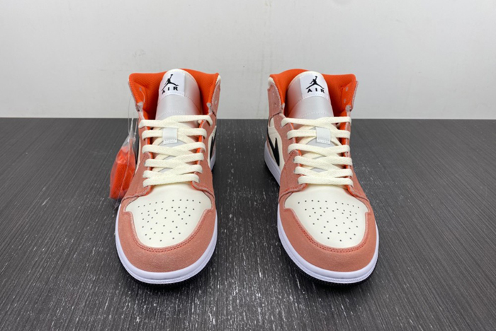 Air Jordan 1 Mid GS “Orange Suede” DV1336-800