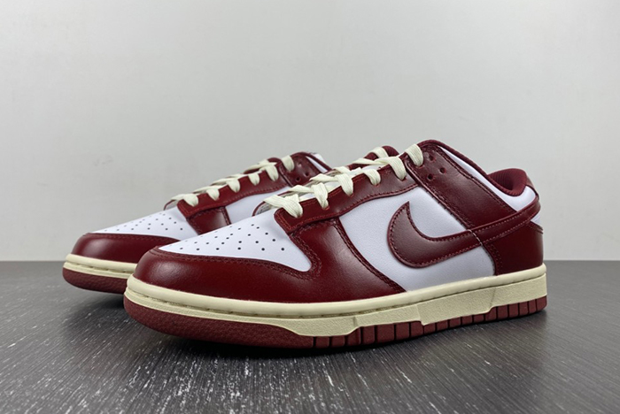 Nike Dunk Low PRM “Team Red” FJ4555-100