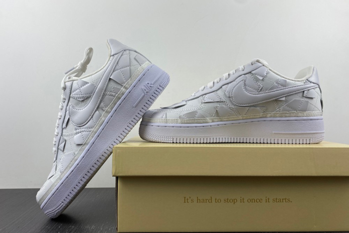 Billie Eilish x Nike Air Force 1 Low “Triple White” DZ3674-100