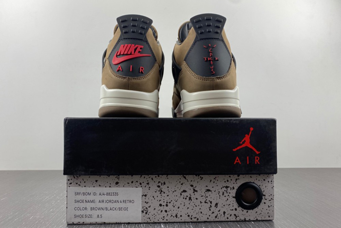 AIR JORDAN 4 RETRO BROWN CAMOUFLAGE AJ4-882335