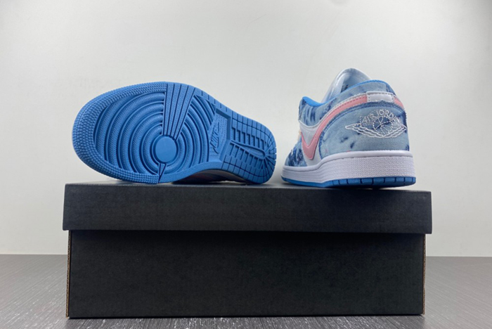 Air Jordan 1 Low Washed Denim DM8947 100