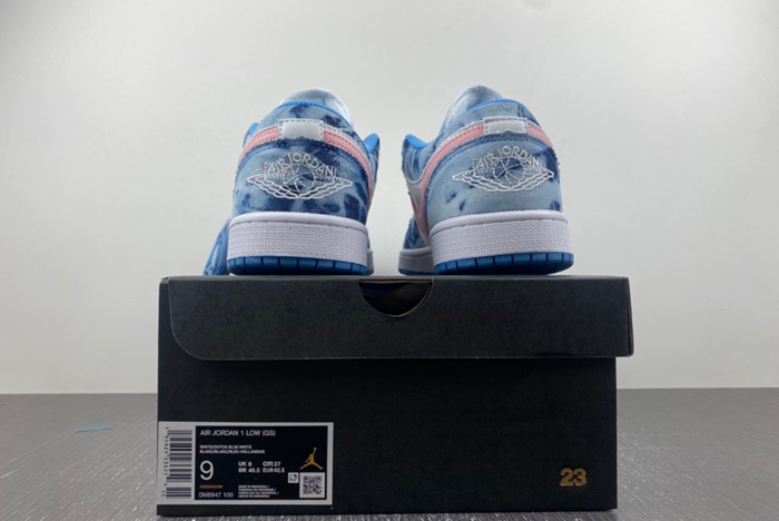 Air Jordan 1 Low Washed Denim DM8947 100