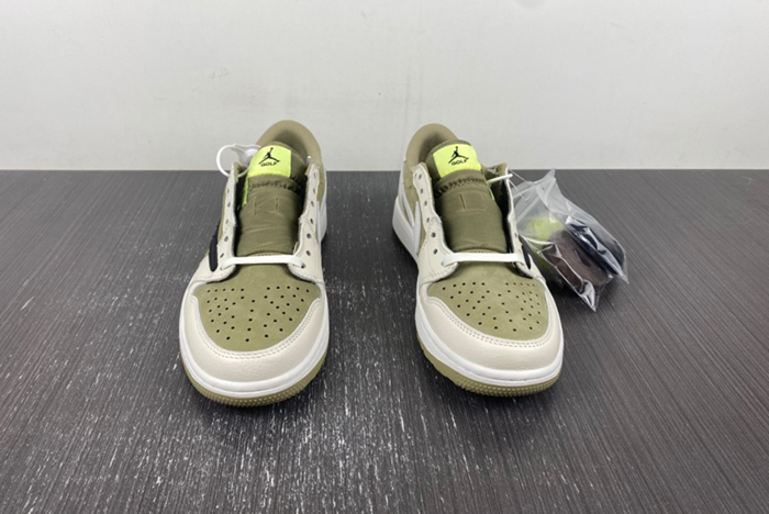 First Look at the Travis Scott x Air Jordan 1 Low Golf  FZ3124-200