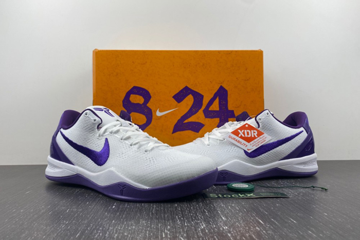 Nike Kobe 8 Protro “White Court Purple” FQ3549-100