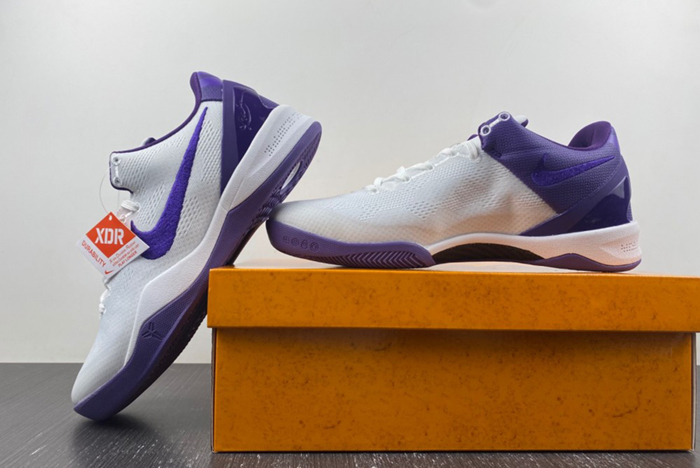 Nike Kobe 8 Protro “White Court Purple” FQ3549-100